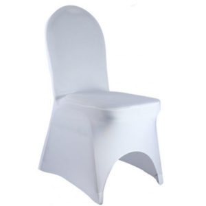 Housses de chaises blanches